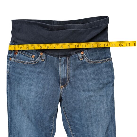 Adriano Goldschmied A Pea In The Pod The Angel Jeans Womens Blue Maternity Sz 29 - Picture 8 of 13